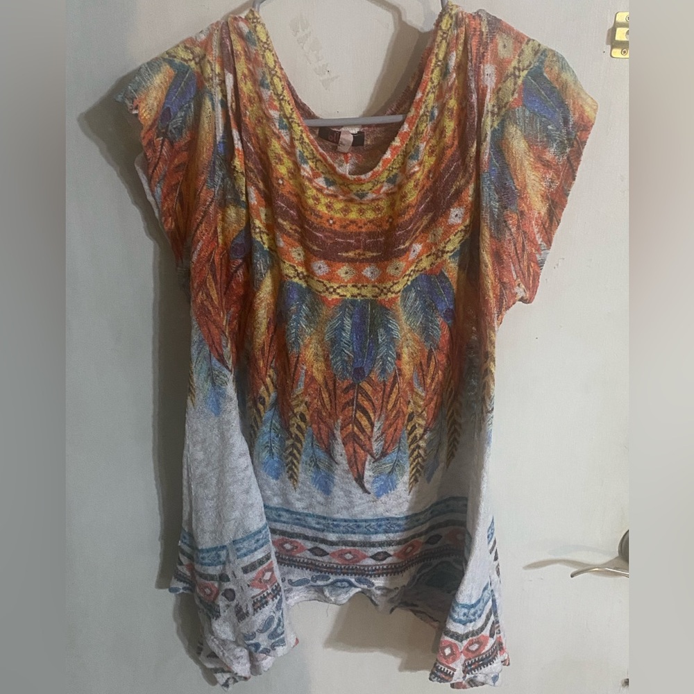 Native American art women’s shirt